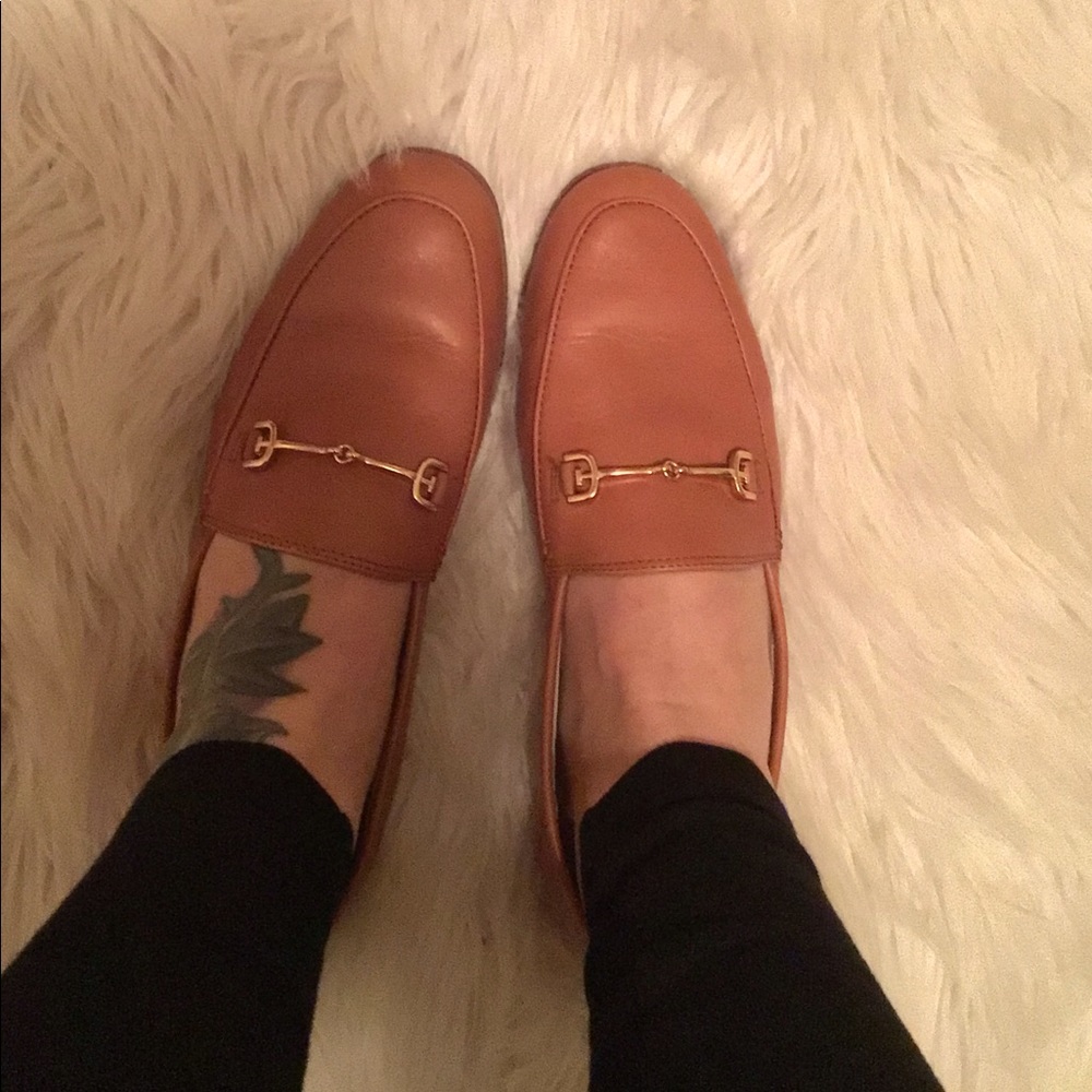 Sam Edelman Loraine cognac leather loafer 5.5